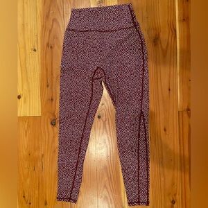 Maroon Bossy Legging